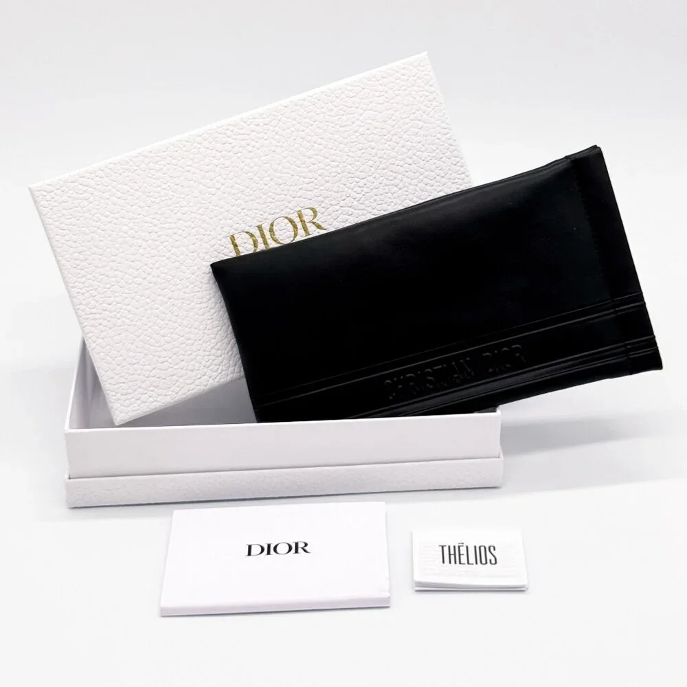 NEW DIOR SUNGLASSES DIORCLUB M2U 31B8 SHIELD GOLD/BLUE UNISEX EYEWEAR DIOR - Picture 11 of 11